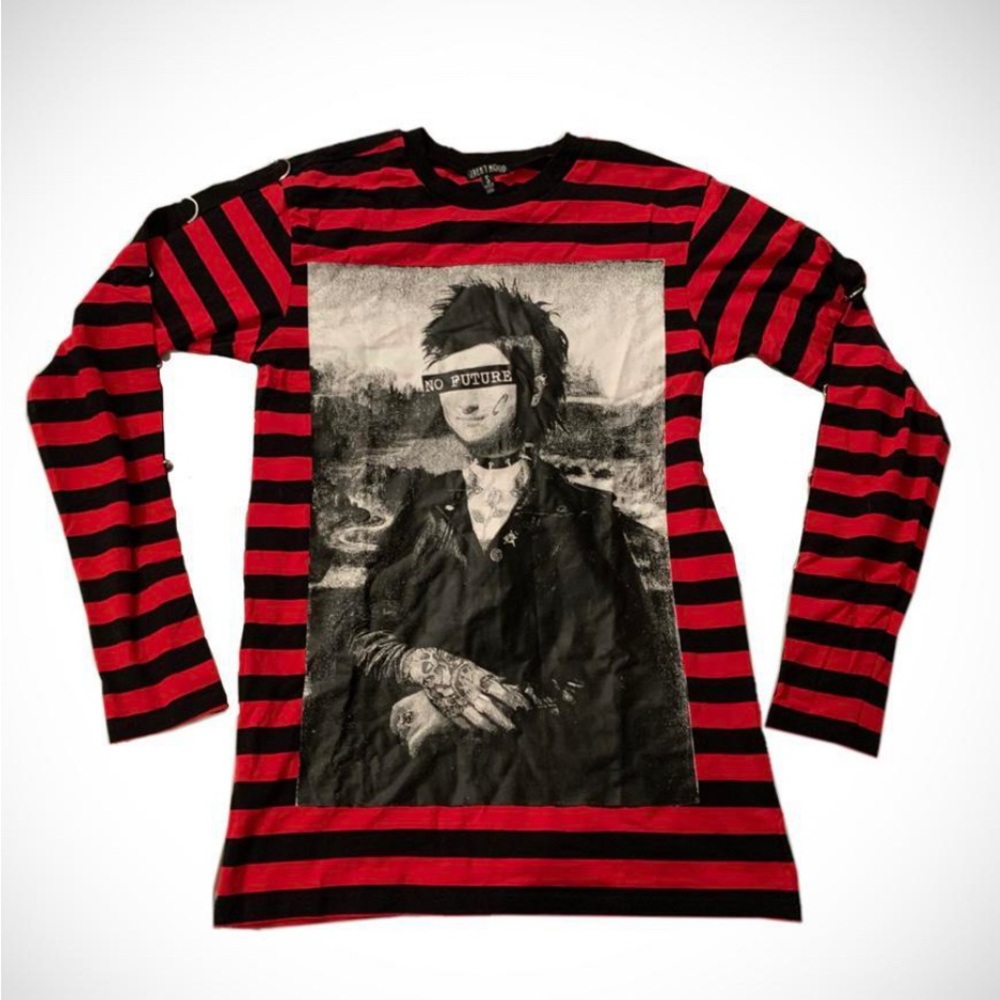 Current Mood wasted youth Long Sleeve Tee